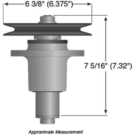 Stens New 285-941 Spindle Assembly For Exmark Lazer Z Hp With 48 In. Deck 103-1140 285-941